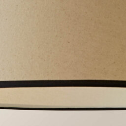 Valuelights Aspen Large Black Trim Tapered Lamp Shade (D)45Cm - thumbnail 4