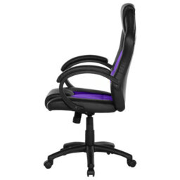 Beliani Office Chair Fighter Faux Leather Violet - thumbnail 5