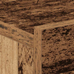 Berkfield Floating Nightstand Old Wood 40X32X15 Cm Engineered Wood - thumbnail 9