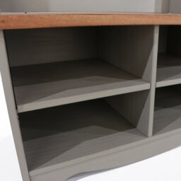Core Products Corona Hall Shoe Bench With Hat And Coat Rack - Grey Washed Pine Storage Unit 170 X 80 X 44Cm - thumbnail 6