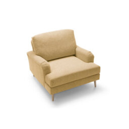 Abakus Direct Harper Chenille Armchair Peanut Brown - thumbnail 8