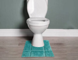 Blue Canyon Orla Microfibre Pedestal Mat Sea Green 50Cm X 50Cm - thumbnail 4