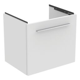 Ideal Standard I.life S Compact Matt White Wall-Mounted Bathroom Vanity Unit (H) 440mm (W) 500mm - thumbnail 2