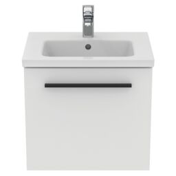 Ideal Standard I.life S Compact Matt White Wall-Mounted Bathroom Vanity Unit (H) 440mm (W) 500mm - thumbnail 3