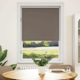 Berkfield Reflective Roller Blind Blackout 120 X 175 Cm Coffee - thumbnail 2