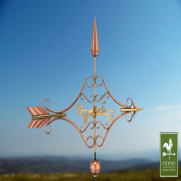 Espira 9642P Victorian Arrow Farmhouse Copper Weathervane - thumbnail 2