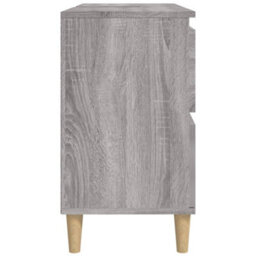 Vidaxl Sink Cabinet Grey Sonoma 80X33X60 Cm Engineered Wood - thumbnail 7