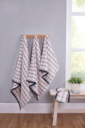 Rapport Home Santa Cruz Bath Sheet Pure Cotton Blush - thumbnail 3