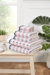 Rapport Home Santa Cruz Bath Sheet Pure Cotton Blush - thumbnail 2