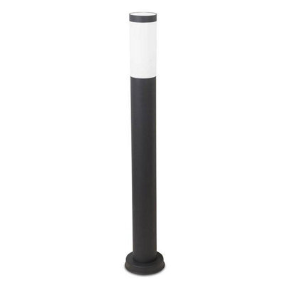 Luminosa Lighting Luminosa Koral 1 Light Outdoor Bollard Light Urban Grey Ip55