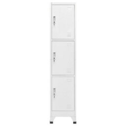 Vidaxl Locker Cabinet With 3 Compartments 38X45X180 Cm - thumbnail 2