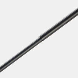 Ohs Curtain Pole Extendable Metal Finnials Trumpet End Rings Rod Fittings, Wood - thumbnail 4