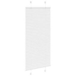 Berkfield Pleated Blind White 60X100 Cm Fabric Width 59.4 Cm Polyester - thumbnail 3