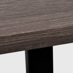 Berkfield Durable Desk With 2 Shelves Grey And Oak - thumbnail 5