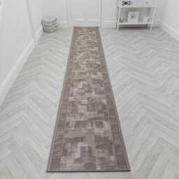 Tribe Hallway Runner Rug - Hardwearing, Non-Slip & Durable Carpet For Hall, Kitchen & Corridor - thumbnail 7