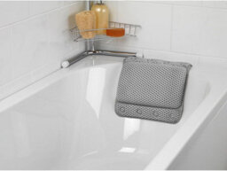 Luxury Bath Pillow Soft Cushioned Spa Headrest With 8 Suction Cups Waterproof Neck And Shoulder Support Pillow Grey - thumbnail 5