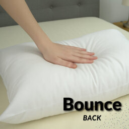 CHILIMILII Pillows Hotel Quality Bounce Back Hollowfiber Filled Anti-Allergic Pack Of 4 - thumbnail 2