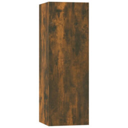 Berkfield 5 Piece Tv Cabinet Set Smoked Oak Engineered Wood - thumbnail 9