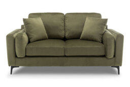 Velvet Sage Green 2 Seater Sofa - thumbnail 4