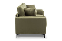 Velvet Sage Green 2 Seater Sofa - thumbnail 5