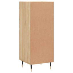 Berkfield Sideboard Sonoma Oak 34.5X34X90 Cm Engineered Wood - thumbnail 8