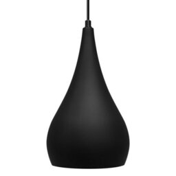 Long Life Lamps Company Modern Teardrop Pendant Ceiling Light Black Shade Hanging Lamp M0141 - thumbnail 4