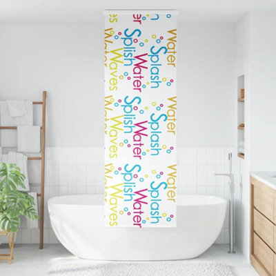 Berkfield Durable Shower Roller Blind With Cassette 60X240 Cm Fabric Width 56 Cm - image 1