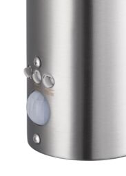 Hollis Fixed Matt Stainless Steel Pir Motion Sensor Outdoor Contemporary Wall Light 15W - thumbnail 5