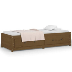 Berkfield Day Bed Honey Brown 90X200 Cm Solid Wood Pine - thumbnail 5