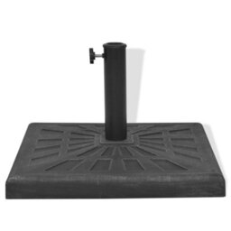 Walplus Parasol Base Resin Square Black 19 Kg - thumbnail 5