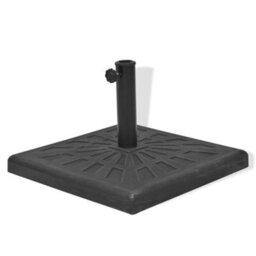 Walplus Parasol Base Resin Square Black 19 Kg - thumbnail 4