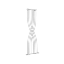Hudson Reed Xcite Wall Hung Vertical Designer Radiator, Modern Radiator For Bathroom In High Gloss White Finish, 1775 X 450mm - thumbnail 1