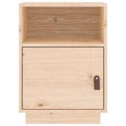 Berkfield Bedside Cabinet 40X34X55 Cm Solid Wood Pine - thumbnail 6