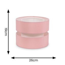 Valuelights Sophia Pair Of Small Blush 2 Tier Ceiling Light Shades And Bulbs (D)26Cm - thumbnail 6