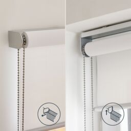 GoodHome Elin Corded Off White Day & Night Roller Blind (W)160Cm (L)180Cm - thumbnail 8