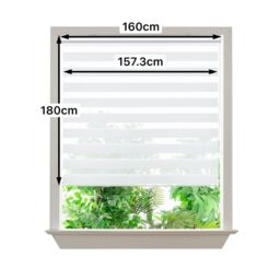 GoodHome Elin Corded Off White Day & Night Roller Blind (W)160Cm (L)180Cm - thumbnail 7