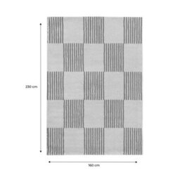 Sweeek - Blue And Pink Checkerboard Indoor Rug, Fergew, 230X160 Cm - thumbnail 5