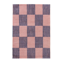 Sweeek - Blue And Pink Checkerboard Indoor Rug, Fergew, 230X160 Cm - thumbnail 2