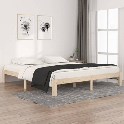 Vidaxl Bed Frame Without Mattress 180X200Cm Super King Size - image 1