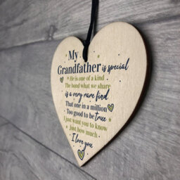 Red Ocean Gifts For Him Grandfather Heart Grandad Grandpa Dad Birthday Gifts From Grandchildren - thumbnail 7