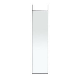 Darphe 28X118Cm Black Metal Frame Over The Door Full Length Mirror - thumbnail 4