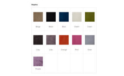Comfy Deluxe 4Ft Silver Naples Floorstanding 54Inch Cube Headboard Fabric Buttons - thumbnail 2
