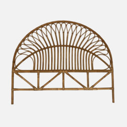 Sweeek - Dark Rattan Headboard Malacca 160X3X130 Cm - thumbnail 2