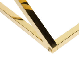 Beliani Coffee Table Beverly Glass Gold - thumbnail 6