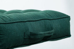 Casabella Booster Cushion Armchair Cushion Large Booster Seat Dining Chair 50X50+10Cm Thick Floor Cushion Sofa Seat Jade - thumbnail 2