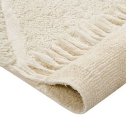 Beliani Kids Rug Xeldem  Light Beige 140 X 200 Cm Cotton - thumbnail 6