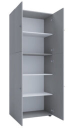 Vcm Xl Wood Large Shoe Cabinet Lona 5 - thumbnail 2