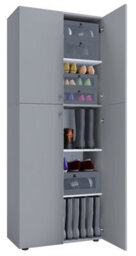 Vcm Xl Wood Large Shoe Cabinet Lona 5 - thumbnail 1
