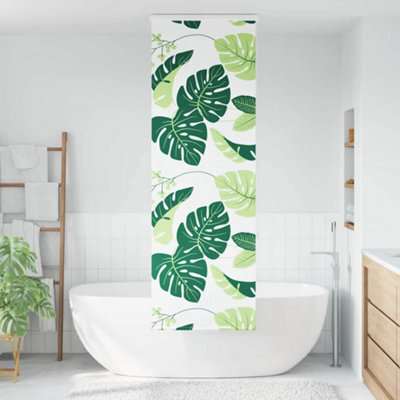 Berkfield Durable Shower Roller Blind With Cassette 70X240 Cm Fabric Width 66 Cm - image 1