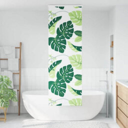 Berkfield Durable Shower Roller Blind With Cassette 70X240 Cm Fabric Width 66 Cm - thumbnail 1
